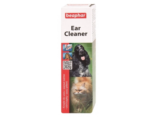 Фото - для вух Beaphar Ear Cleaner Засіб для підтримки гігієни та очищення вух у собак та котів