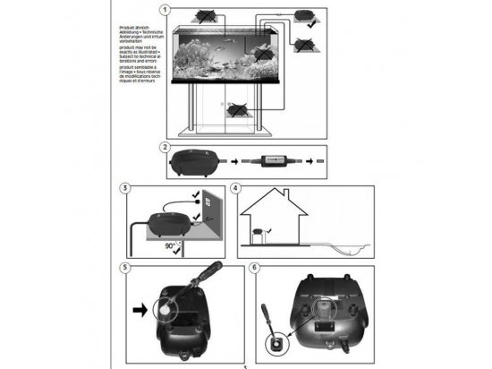 Фото - оформление аквариума Sera AIR PLUS 550R PUMP воздушный компрессор для аквариумов объемом до 550 л
