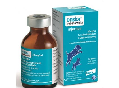 Фото - от воспалений и боли Elanco Onsior (Онсиор) противовоспалительный и болеутоляющий раствор для инъекций для собак и кошек