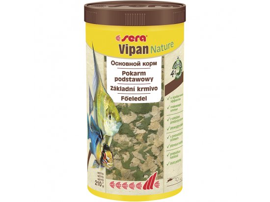 Sera Vipan Nature (Сера Випан) корм для аквариумных рыб всех видов - 3 фото