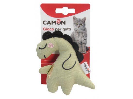 Фото - іграшки Camon (Камон) Іграшка для котів що шарудить ВОВК, ПТАХ або ДИНОЗАВР
