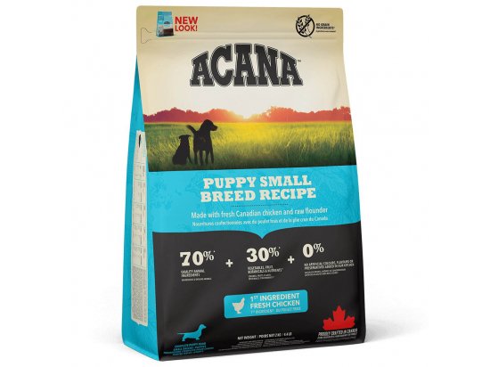 Фото - сухий корм Acana Puppy Small Breed Recipe корм для цуценят дрібних порід, КУРКА