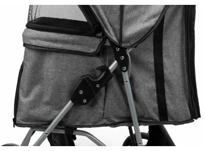 Фото - переноски, сумки, рюкзаки Trixie Buggy коляска для собак, сіра