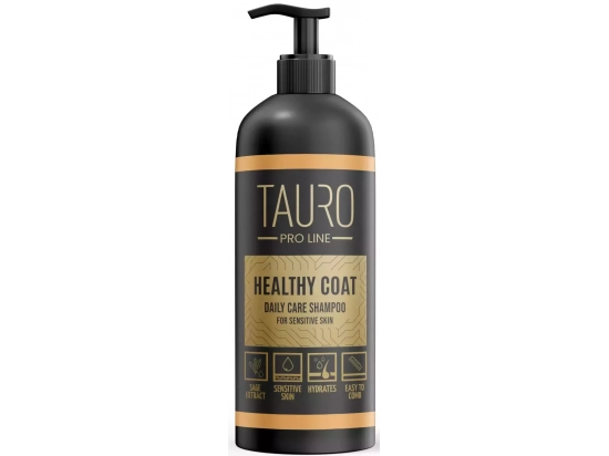 Фото - повседневная косметика Tauro (Тауро) Pro Line Healthy Coat Daily Care Shampoo Повседневный шампунь для собак и кошек всех пород