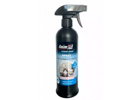 Фото - видалення запахів, плям та шерсті AnimAll Cleane Home Spray Спрей для очищення котячих туалетів