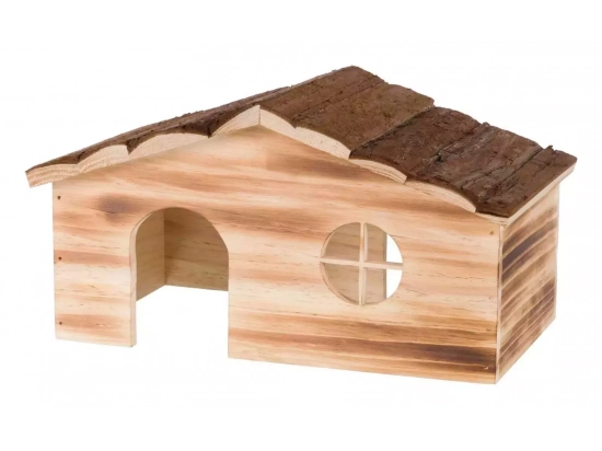 Фото - домики и спальные места Trixie Ragna деревянный домик с двумя входами для грызунов