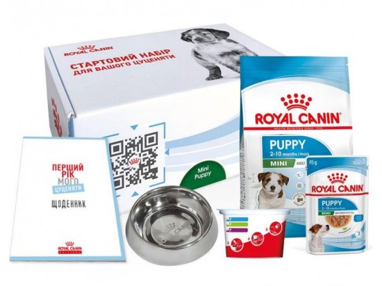 Royal Canin MINI PUPPY корм для щенков мелких пород от 2 до 10 месяцев