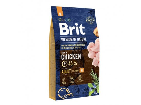Brit Premium Adult Medium М - корм для взрослых собак средних пород - 4 фото