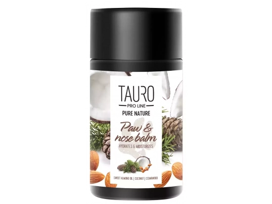 Фото - для лап Tauro (Тауро) Pro Line Pure Nature Nose&Paw Balm Hydrates&Moisturizes Натуральный увлажняющий бальзам для лап и носа для собак