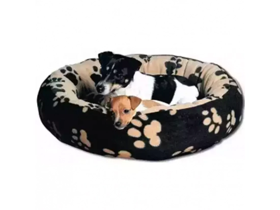 Фото - лежаки, матрасы, коврики и домики Trixie Sammy Лежак для собак, чёрный/бежевый