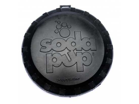 Фото - игрушки SodaPup (Сода Пап) Magnum Bottle Top Flyer Large прочная игрушка для собак ФРИСБИ, черный