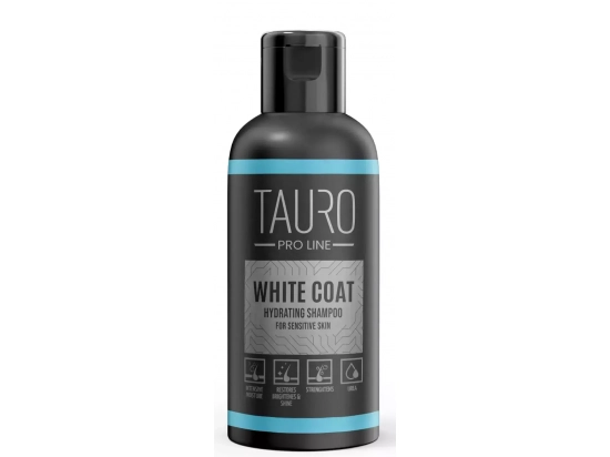 Фото - повседневная косметика Tauro (Тауро) Pro Line White Coat Hydrating Shampoo Увлажняющий шампунь для собак и кошек с белой шерстью