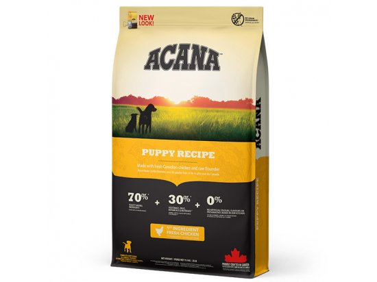 Фото - сухий корм Acana Puppy Recipe корм для цуценят всіх порід, КУРКА