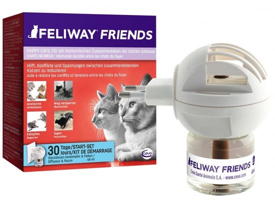 Фото - седативні препарати (заспокійливі) Ceva (Сева) FELIWAY FRIENDS (ФЕЛІВЕЙ ФРЕНДС) феромон для кішок