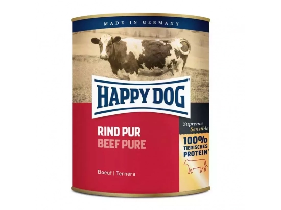 Фото - влажный корм (консервы) Happy Dog (Хэппи Дог) SENSIBLE PURE GERMANY BEEF влажный корм для собак ГОВЯДИНА