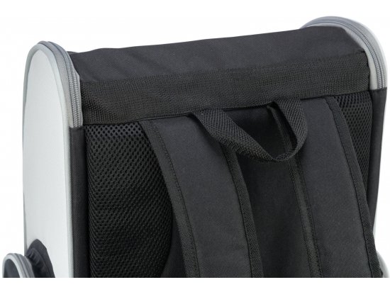 Фото - переноски, сумки, рюкзаки Trixie CHLOE рюкзак-перенесення для тварин, світло сірий/чорний