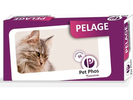 Фото - вітаміни та мінерали Ceva (Сева) PET PHOS PELAGE CAT вітамінно-мінеральний комплекс для шкіри та шерсті котів