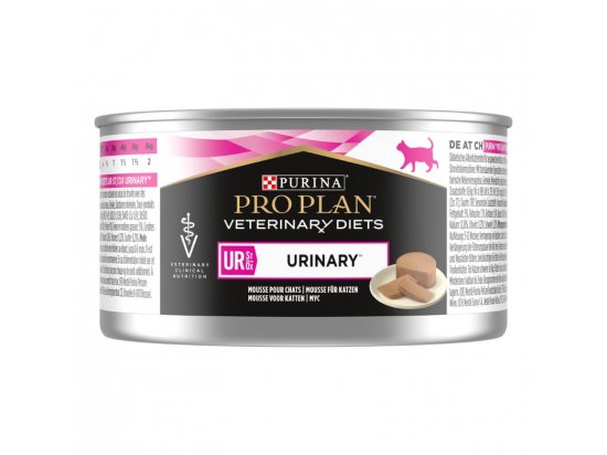 Фото - ветеринарні корми Purina Pro Plan (Пуріна Про План) Veterinary Diets UR Urinary вологий лікувальний корм для кішок для розчинення струвітних каменів, мус