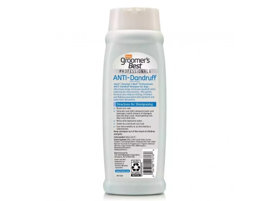 Фото - лечебная косметика Hartz Anti-Dandruff Shampoo - Лечебный шампунь для собак против перхоти и зуда с салициловой кислотой, 532 мл
