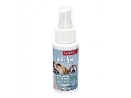 Фото - для зубов и пасти Candioli (Кандиоли) DentalPet Spray (Дентал Пет Спрей) спрей для ухода за ротовой полостью собак и кошек