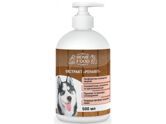 Фото - пищевые добавки Home Food (Хоум Фуд) Экстракт Ренавит фитомин для собак для профилактики мочекаменной болезни