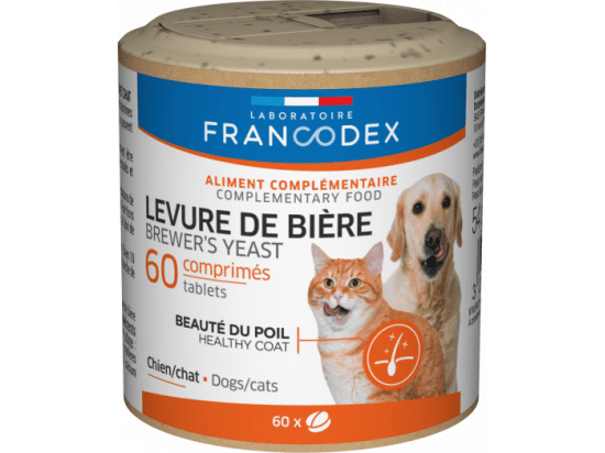 Фото - для кожи и шерсти Francodex Brewer's Yeast пивные дрожжи для кошек и собак