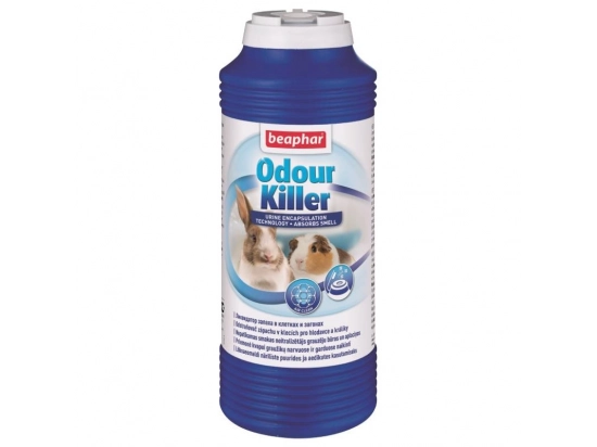 Фото - видалення запаху, плям та шерсті Beaphar Odour Killer знищувач запаху для кліток  гризунів