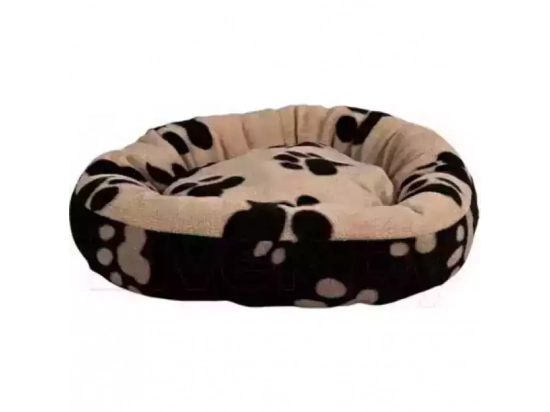 Фото - лежаки, матраси, килимки та будиночки Trixie Sammy Лежак для собак, чорний/бежевий
