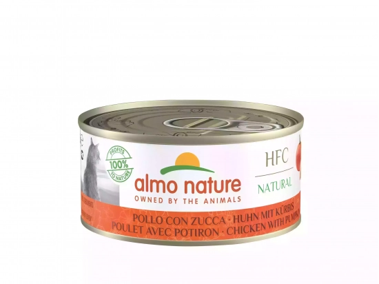 Фото - вологий корм (консерви) Almo Nature HFC NATURAL TUNA & SHRIMP консерви для кішок ТУНЕЦЬ І КРЕВЕТКИ