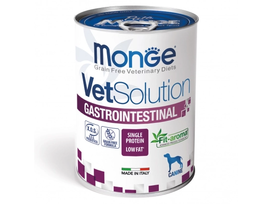Фото - ветеринарные корма Monge Dog VetSolution Gastrointestinal лечебный влажный корм для собак с проблемами пищеварения