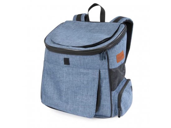 Фото - переноски, сумки, рюкзаки Camon (Камон) Рюкзак-переноска для животных с сеткой, синий