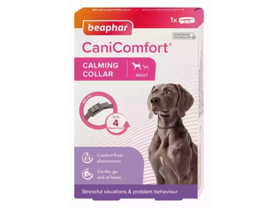 Фото - седативные препараты (успокоительные) Beaphar CaniComfort успокаивающий ошейник с феромонами для собак
