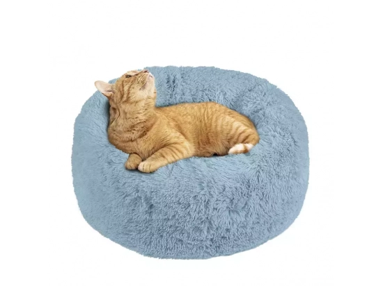 Фото - лежаки, матрасы, коврики и домики Red Point DONUT лежак со съемной подушкой для собак и кошек ПОНЧИК, голубой
