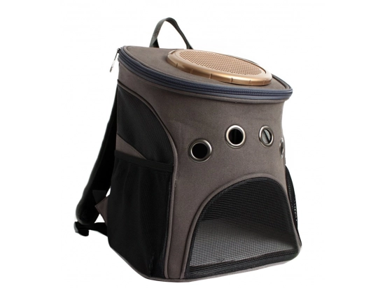 Фото - переноски, сумки, рюкзаки Cosmopet (Космопет) РЮКЗАК БАТИСКАФ переноска для тварин, коричневий