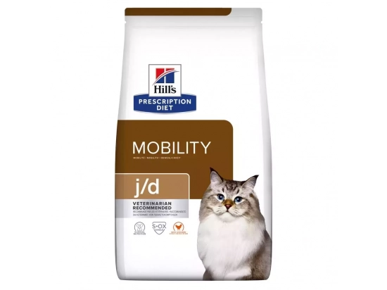 Фото - ветеринарні корми Hill's Prescription Diet j/d Joint Care корм для кішок з куркою