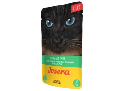 Фото - вологий корм (консерви) Josera Filet вологий корм для котів КУРКА і КАЧКА, філе