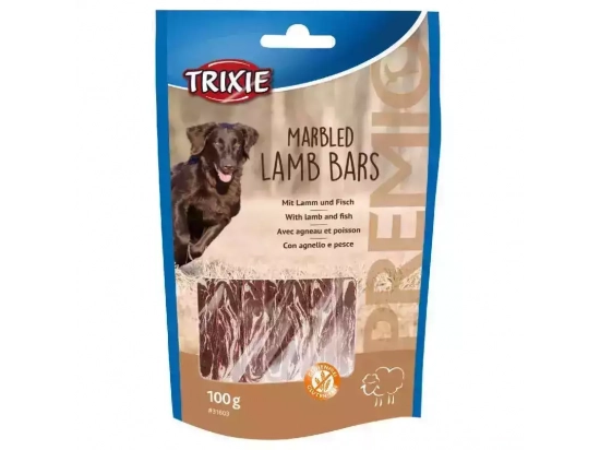Фото - ласощі Trixie Premio Marbled Lamb Bars ласощі для собак БАРАНИНА та РИБА