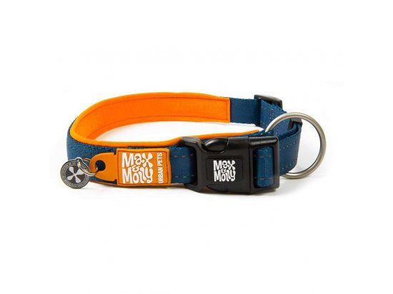 Фото - амуниция Max & Molly Urban Pets Smart ID Collar ошейник для собак с QR-кодом Matrix Orange