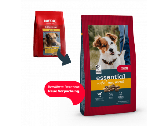 Фото - сухой корм Mera (Мера) Essential Univit Adult комбинированный корм для взрослых собак с нормальным уровнем активности