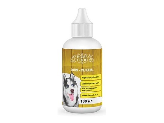 Фото - вітаміни та мінерали Home Food (Хоум Фуд) Сезам фітомін для собак для нормалізації роботи ШКТ