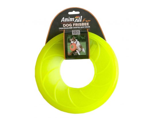 Фото - іграшки AnimAll Fun фрісбі для собак, жовтий