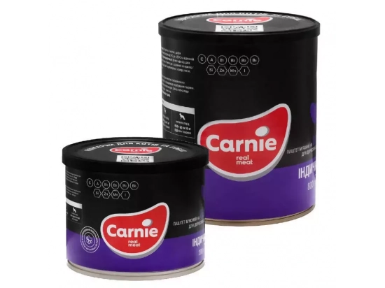 Фото - влажный корм (консервы) Carnie (Карни) консервы для взрослых собак, мясной паштет, ИНДЕЙКА