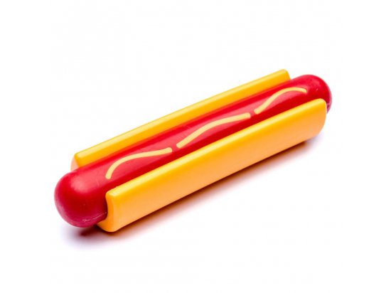 Фото - игрушки SodaPup (Сода Пап) Hot Dog Nylon Dog Chew Toy игрушка для собак ХОТ-ДОГ