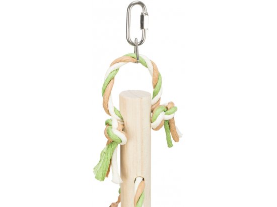 Фото - іграшки Trixie Дерев'яна іграшка для птахів з паперовими стрічками (58963)