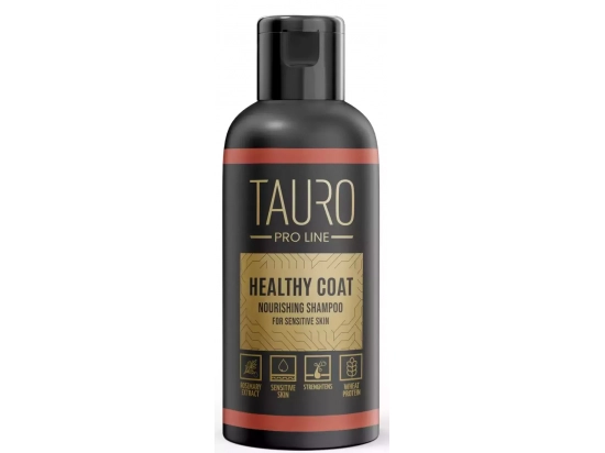 Фото - повседневная косметика Tauro (Тауро) Pro Line Healthy Coat Nourishing Shampoo Питательный шампунь для собак и кошек всех пород