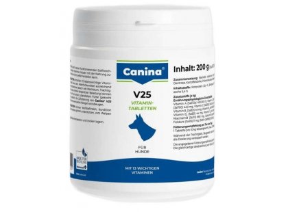 Фото - витамины и минералы Canina (Канина) V25 Vitamintabletten витамины для щенков и собак