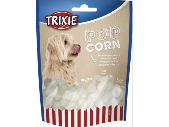 Фото - ласощі Trixie попкорн для собак зі смаком печінки, 100 г (31629)