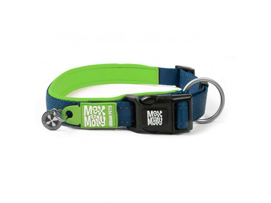 Фото - амуніція Max & Molly Urban Pets Smart ID Collar нашийник для собак з QR-кодом Matrix Lime Green