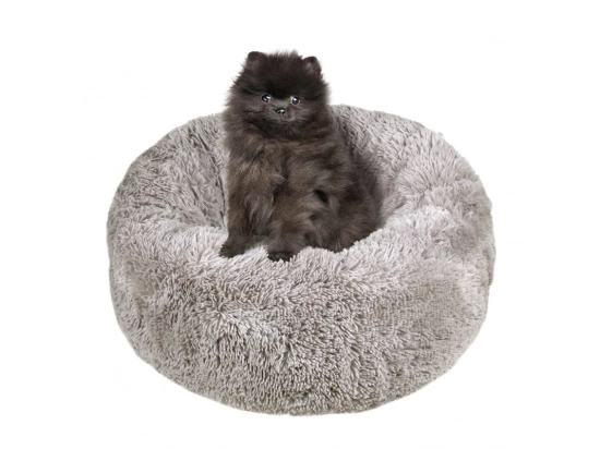Фото - лежаки, матраси, килимки та будиночки Red Point DONUT лежак зі знімною подушкою для собак і кішок ПОНЧИК, сірий