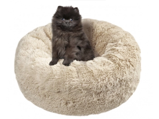 Фото - лежаки, матрасы, коврики и домики Red Point DONUT лежак со съемной подушкой для собак и кошек ПОНЧИК, бежевый